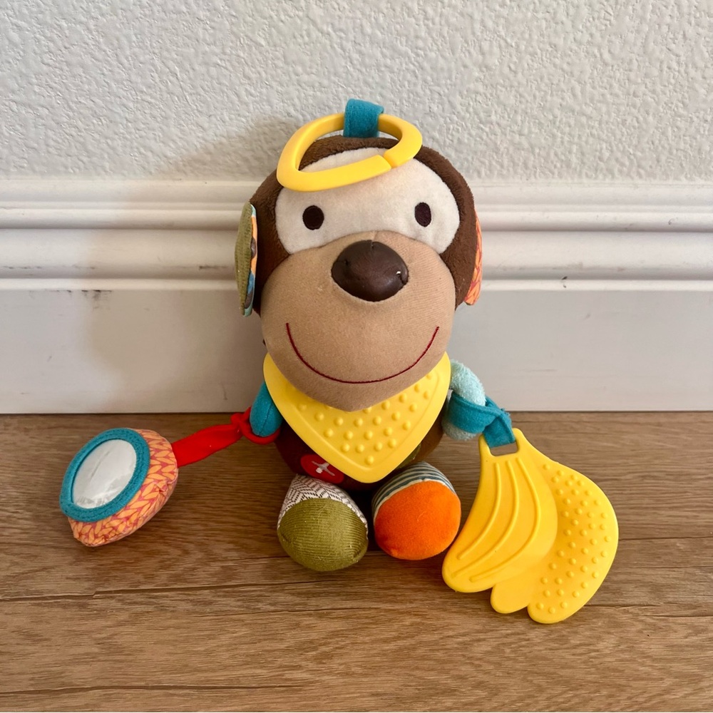 Skip Hop Money‎ Bandana Buddies Baby Activity and Teething Toy, Rattle